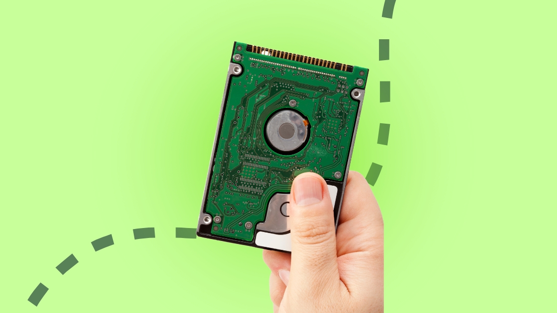 Next-generation hard drive image symbolizing Seagate’s 100TB breakthrough