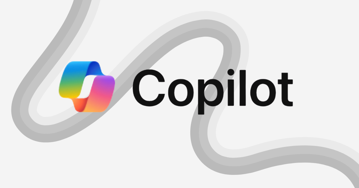 Microsoft Copilot logo promoting free Voice and Think Deeper AI tools