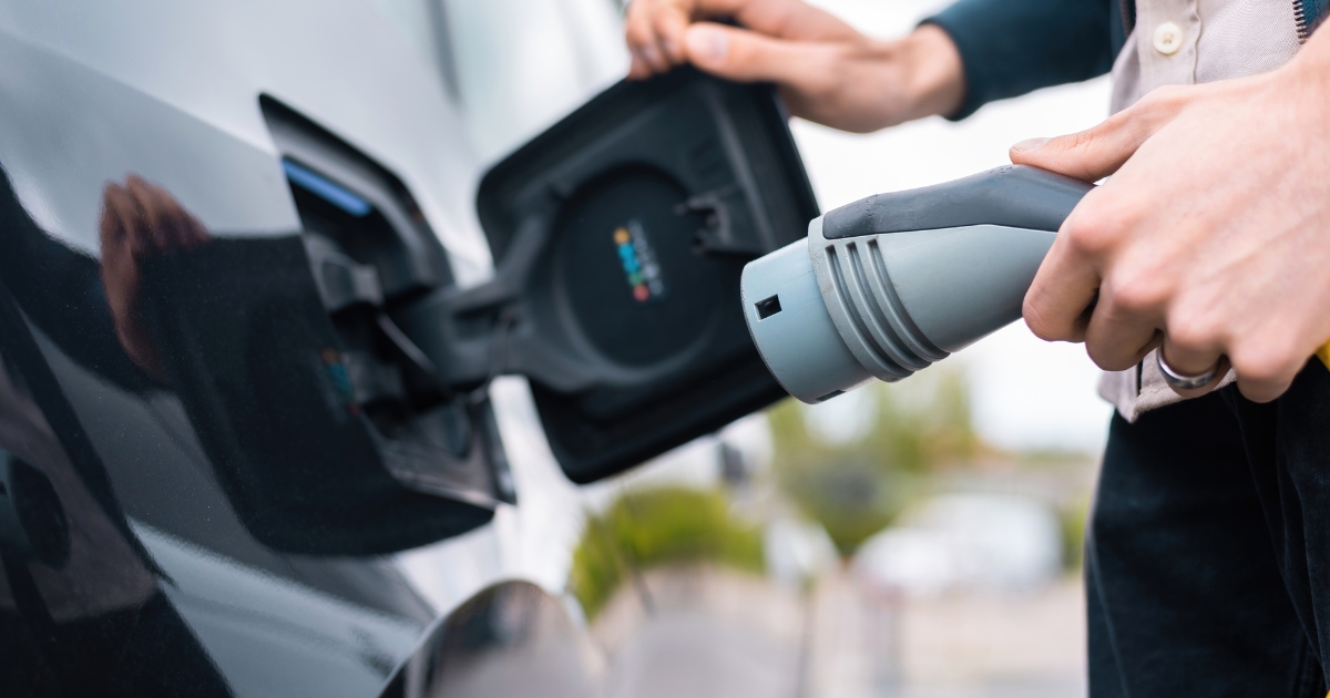 electric car charging socket - Nissan Leaf 2026