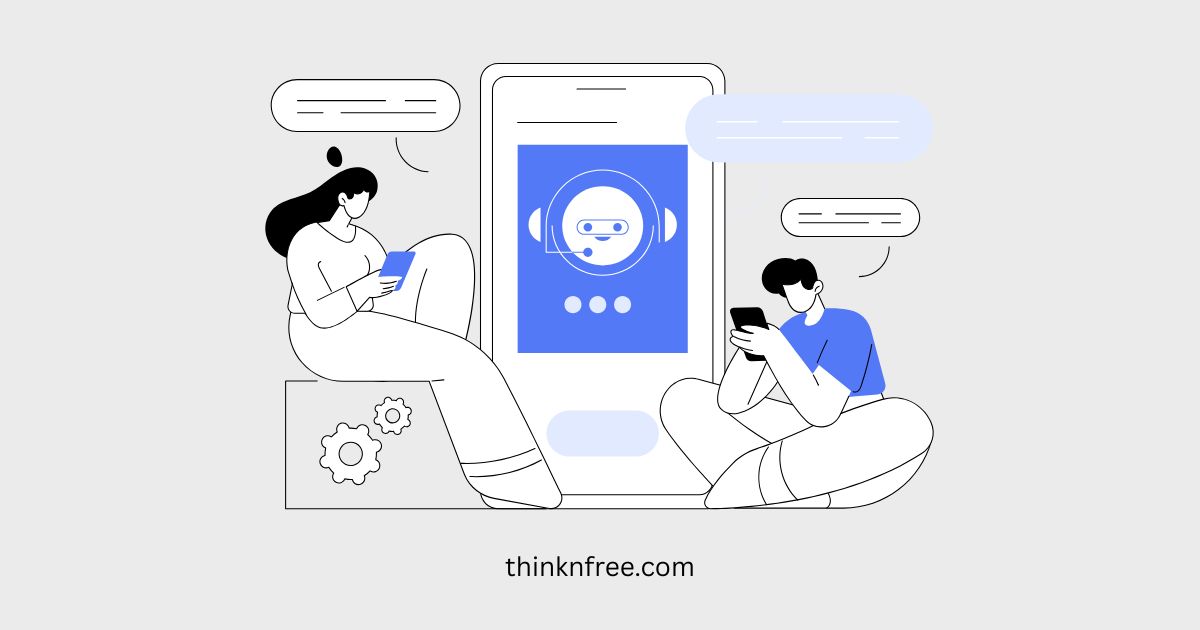 An illustration represents management connecting with an offshore software development team through communication and shared project data.