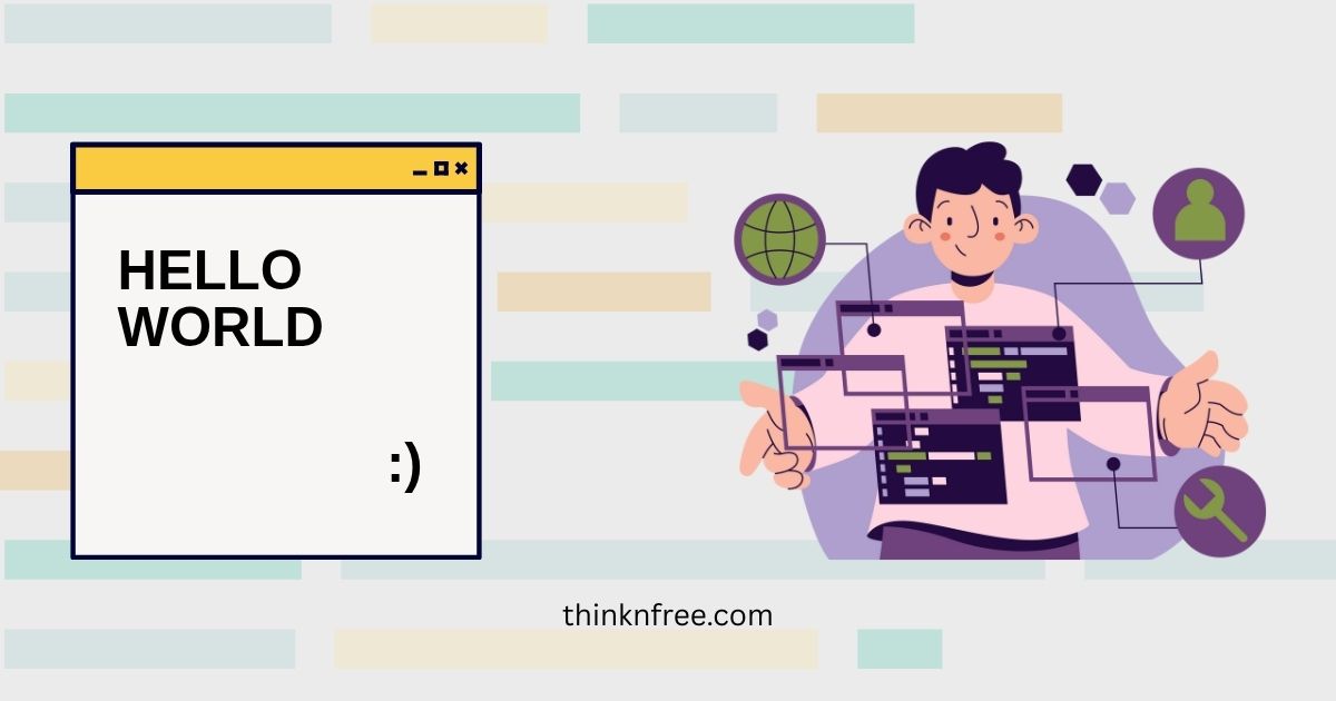 python programming hello world, new developer with new ideas