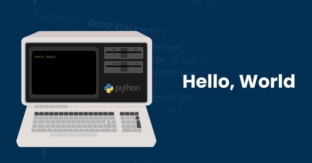python programming hello world